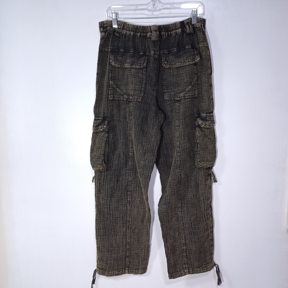 By Anthropologie Gardener Utility Pants in Black Size S - Picture 4 of 9